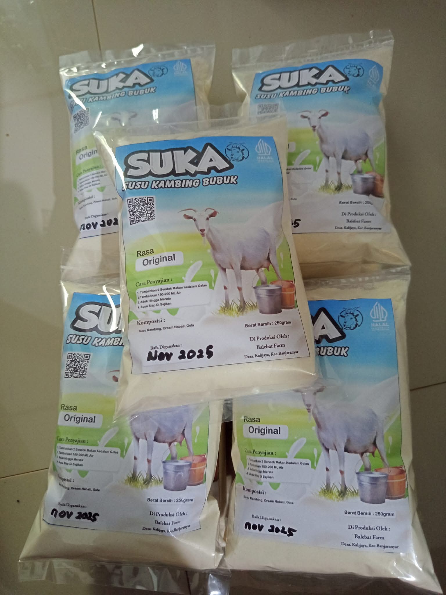 SUKA (Susu Kambing Bubuk)